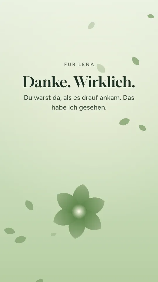 Story-Stil Blumenwiese mit dem Namen Lena