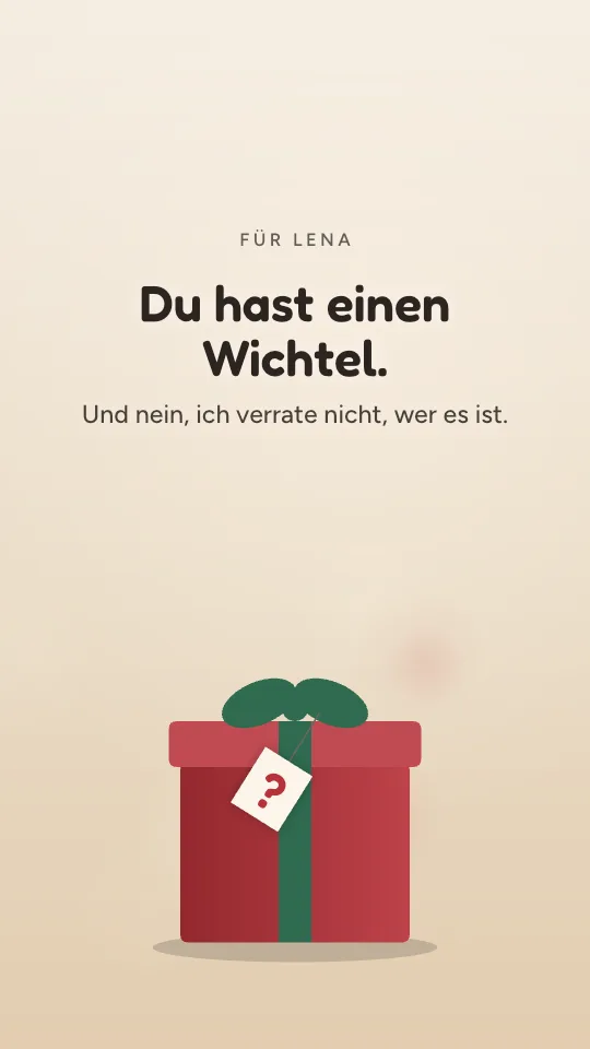 Story-Stil Wichteln mit dem Namen Lena